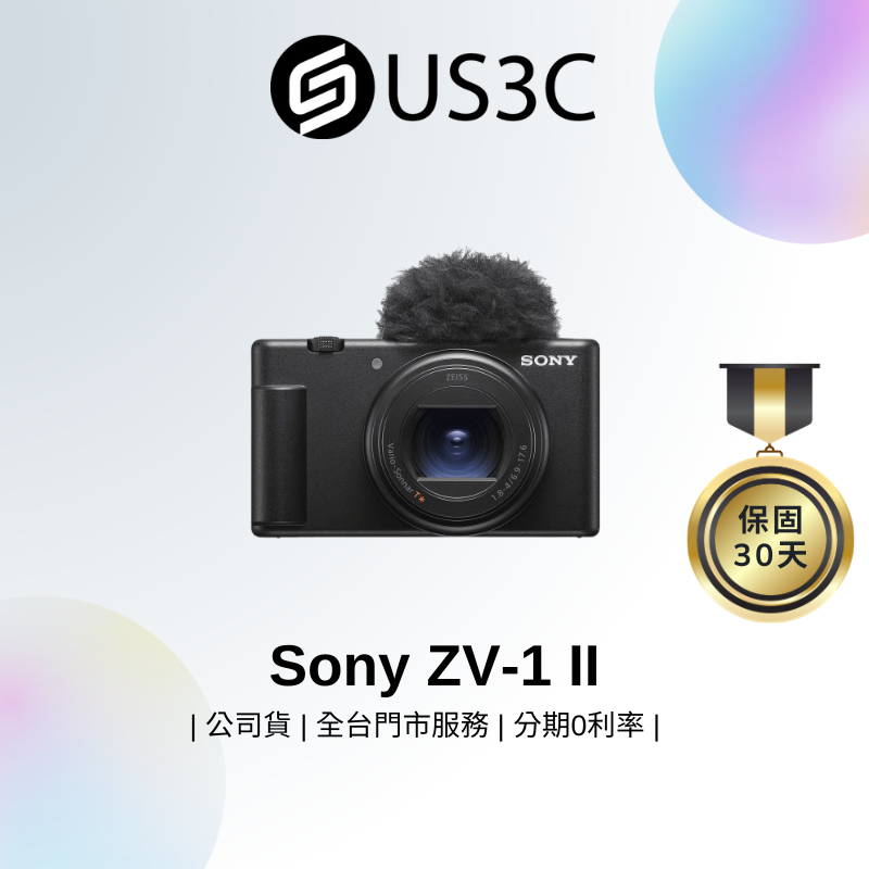 Sony ZV-1 II ZV-1M2 小巧便攜 三指向性定向麥克風 2010萬像素 二手相機