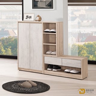 【WAKUHOME 瓦酷傢俱】Naves4.6尺多功能鞋櫃 A002-867-2