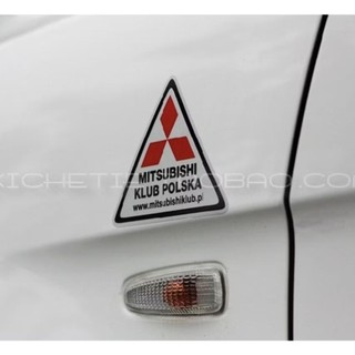 現貨 MITSUBISHI三菱 HELLAFLUSH HF 警示貼 汽車改裝 反光貼 LANCER VIRAGE