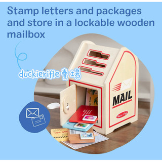預購 Melissa & Doug 信箱 Mailbox 玩中學 信 郵差 角色扮演