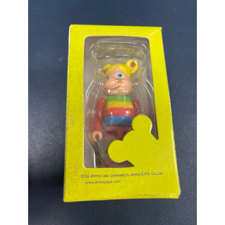 2款合售 萊爾富 幾米 庫柏力克熊 BE RBRICK 公仔女生瓜布+無盒男生瓜布