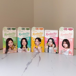 🇰🇷韓國連線｜TEAZEN 康普茶 TWICE 同款 益生菌發酵茶 低卡氣泡飲 柚子/水蜜桃/鳳梨/青檸/草莓奇異果