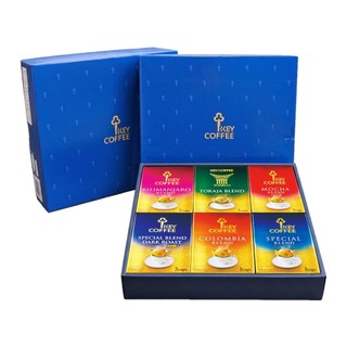 KEY COFFEE濾掛咖啡禮盒(6盒入)(禮盒組)