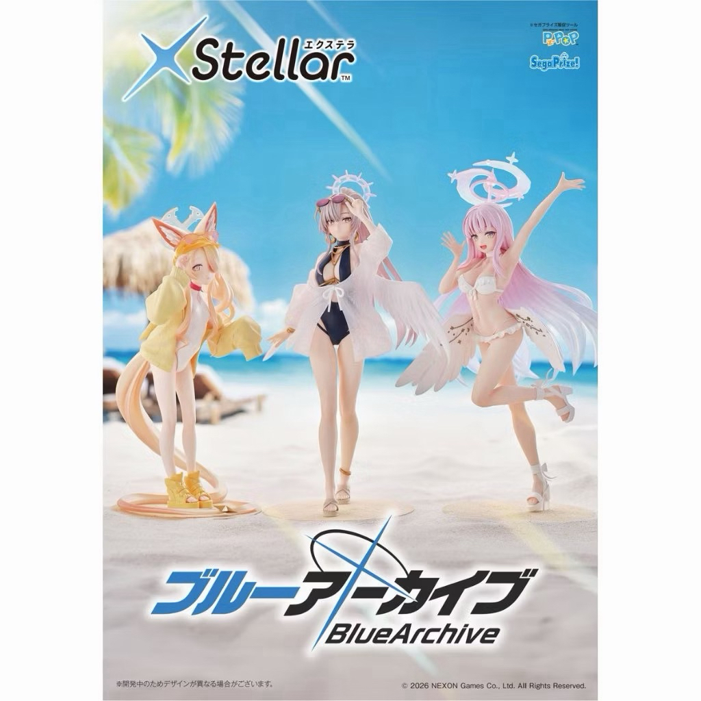 ⭐️PIPI HAPPY⭐️日版 景品 SEGA 蔚藍檔案 XStellar 百合園聖亞 桐藤渚 聖園彌香 泳裝 公仔