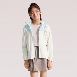 The North Face TEEN UPF&COOL WIND JACKET中大童防曬連帽外套-NF0A87ZEMO