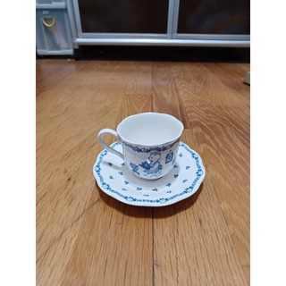 日本中古nikko tableware超可愛熊熊茶杯可愛小盤杯 盤杯組 可愛杯盤 生日禮物 禮品 全新 現貨便宜原價出售