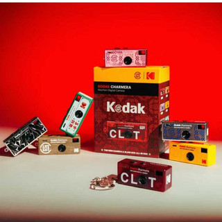 台灣出貨🚛代購🛒柯達 Kodak 陳冠希 CLOT×Kodak Kodak Charmera聯名版 鑰匙圈 迷你數位相機