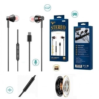 【Type-C 耳機】適用 三星 S20 S21 S22 S23 S24 Plus Ultra 入耳式 立體聲 金屬耳機