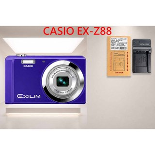 C NP-80 副廠充電器 相容 CASIO EX-Z88 電池充電器 LI42B NP82 充電器 另有電池