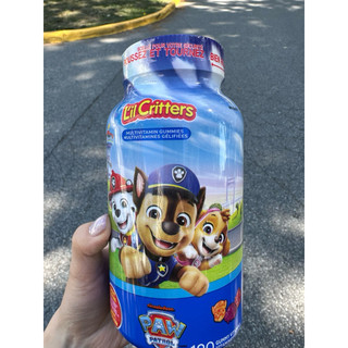 加拿大代購 L'il Critters Paw Patrol 兒童軟糖複合維生素，190 粒軟糖，天然口味