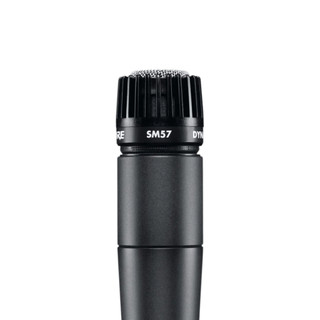 SHURE SM57 動圈式麥克風｜電吉他・鼓・錄音室・舞台收音【台灣保固公司貨】