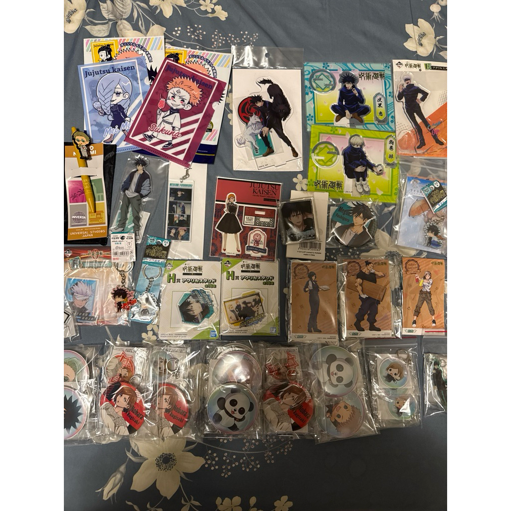 週邊出清 正版 咒術迴戰 一番賞 立牌 徽章 壓克力吊飾 伏黑惠 五条悟