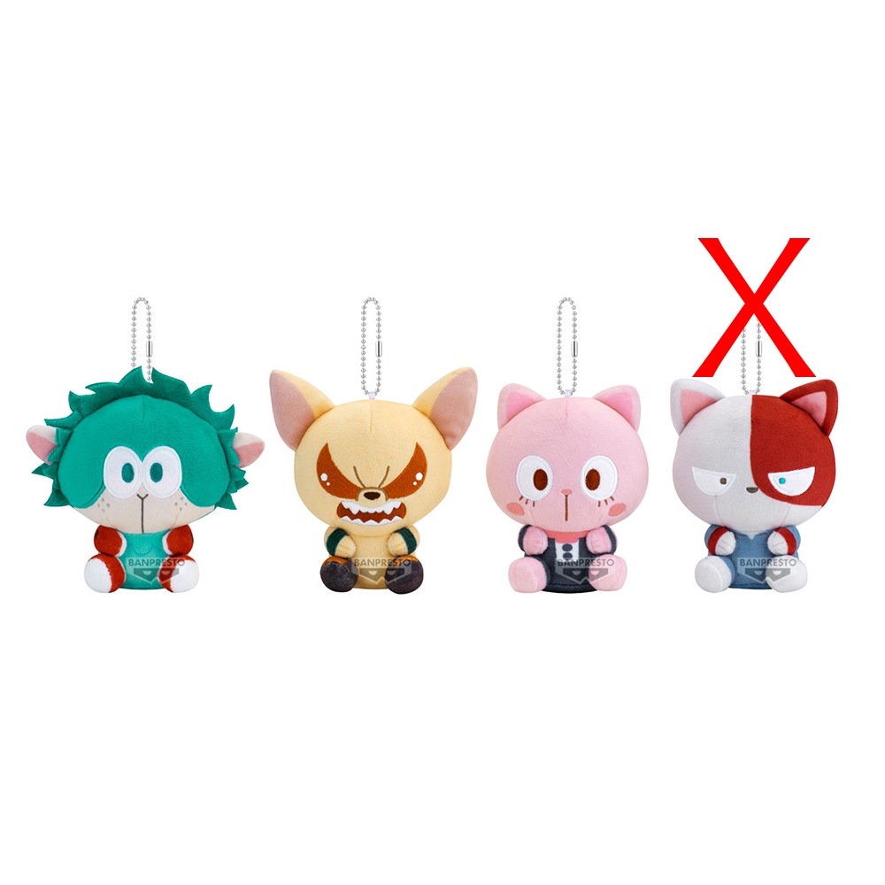 BANPRESTO 我的英雄學院 動物造型絨毛(剩三款 隨機出一款)BD29632