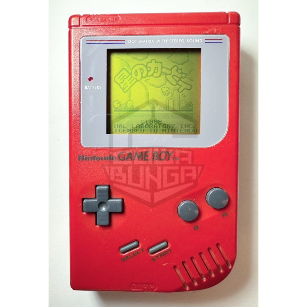 原廠任天堂Gameboy GB 厚機 初代 紅 紅色 元祖 遊戲機 DMG-01