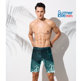 夏之戀 SUMMER LOVE SPORTS 大男寬口泳褲 C25912