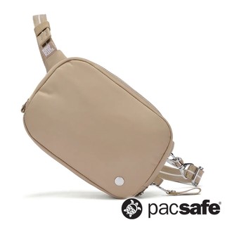 【Pacsafe】W 防盜微型斜背小包 2L『灰褐』20467