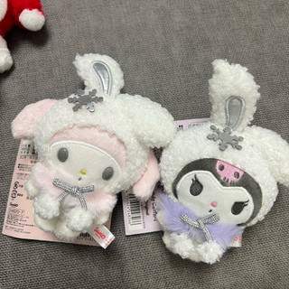 -Closer- 日本 三麗鷗SANRIO 冬季雪兔系列 娃娃吊飾 現貨
