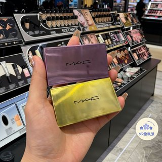 OR香氛派🌻MAC口袋雙色濾鏡蜜粉餅/口袋雙色修容打亮盤 紫白餅 生薑高光便攜裝 試用裝 迷你 Q版 旅行裝