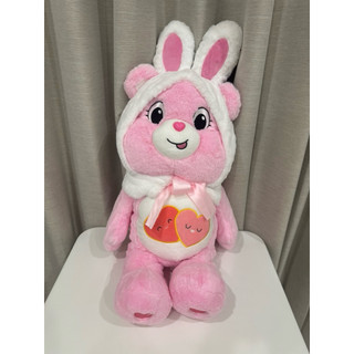【正版授權】Care Bears 彩虹熊 玩偶 娃娃 兔耳款 65cm 生日小熊 愛心小熊 兔耳小熊 慶生熊 玩具 禮物