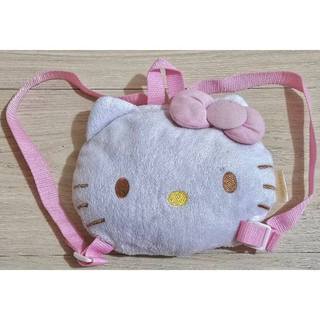 HELLO KITTY 凱蒂貓 卡通大頭後背包 書包 兒童包 二手 三麗鷗 SANRIO