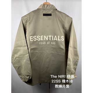 FOG ESSENTIALS 22SS 教練外套 Coach Jacket 背後大字 植絨 <The NIR! 精選>