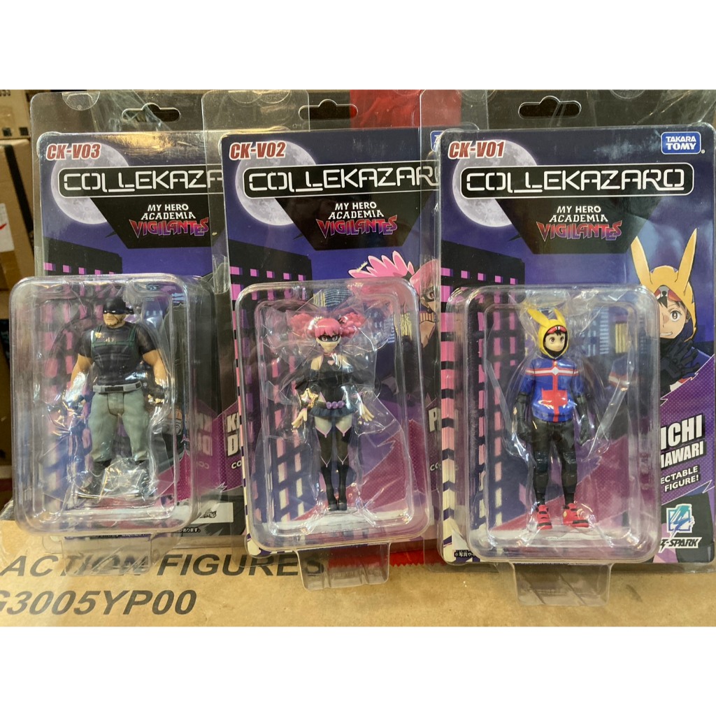 全新現貨 T-SPARK COLLEKAZARO 4吋公仔 正義使者 我的英雄學院之非法英雄 灰廻航一 POP☆STEP