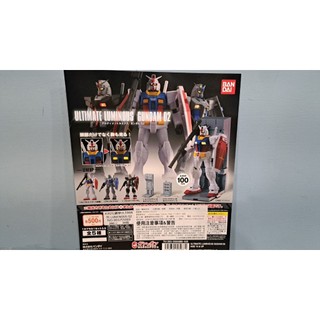 九龍仔模型 台中店 萬代 R25 鋼彈 ULTIMATE LUMINOUS GUNDAM 02 (全套5種)扭蛋己確認！