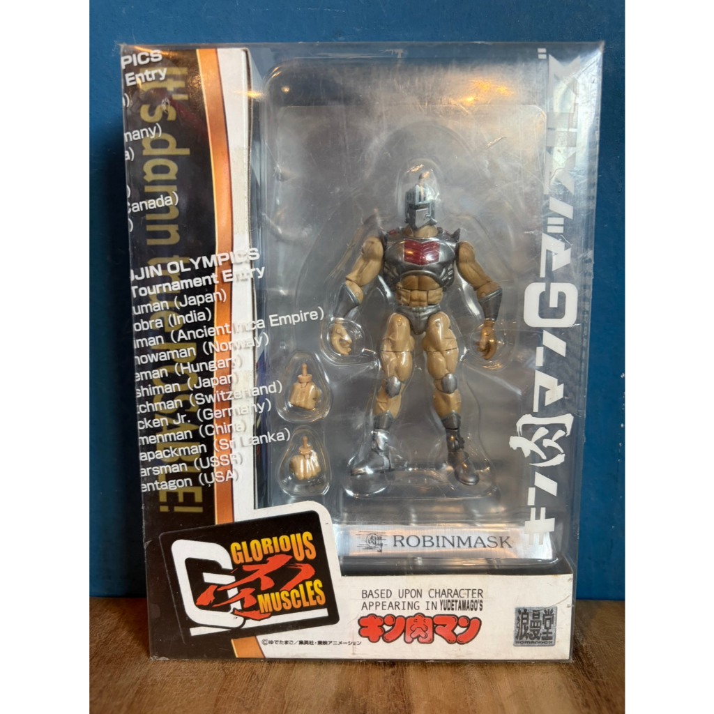 浪漫堂 KINNIKU MAN 筋肉人 ROBINMASK 羅賓假面 可動
