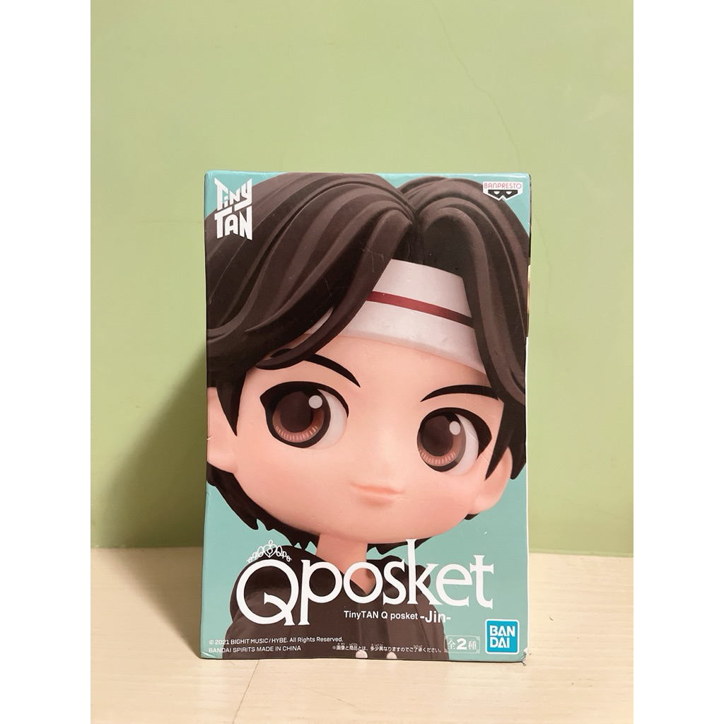 日版 全新 現貨 防彈少年團 BTS Jin Qposket A款 TinyTAN 公仔 BTS 金碩珍 QP 景品