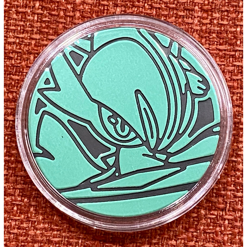 [現貨24HR內寄出] 超級艾路雷朵 硬幣 [附保護殼] 日本限定 PTCG 寶可夢 卡牌