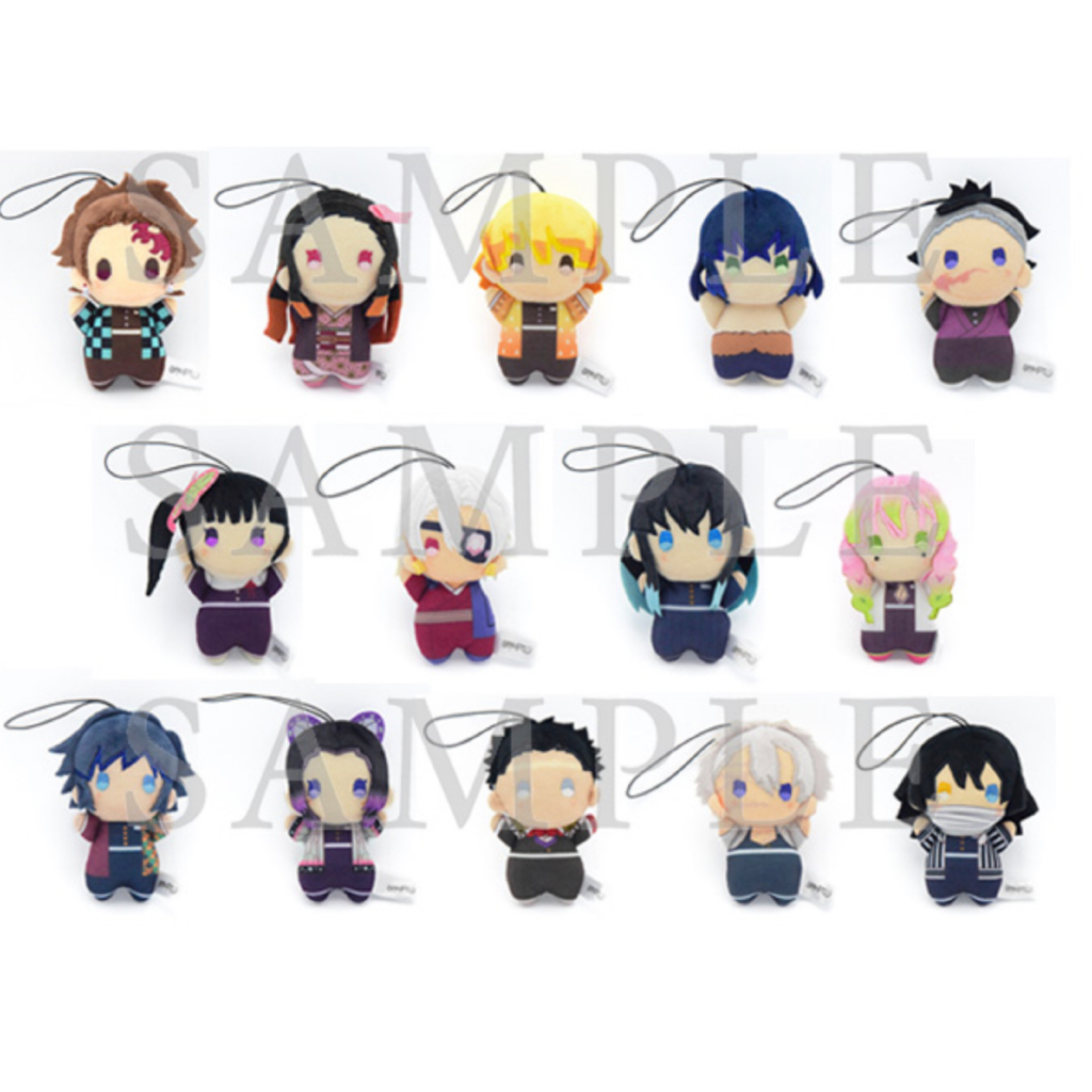 🇯🇵YUNA日本代購🇯🇵鬼滅之刃劇場版 無限城篇第一章 電影週邊 豆眼娃系列 富岡義勇 時透無一郎 童磨 猗窩座