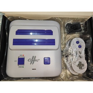 （HDMI+3手把）現貨二合一主機（全新） NES+SFC主機 （可插舊卡帶）（贈FC轉卡+隨機超任一片卡帶）