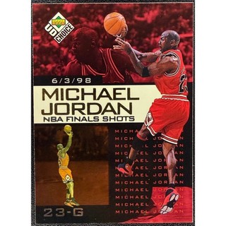 NBA 球員卡 Michael Jordan 1998-99 UD Choice Final Shots 最後一擊 #1