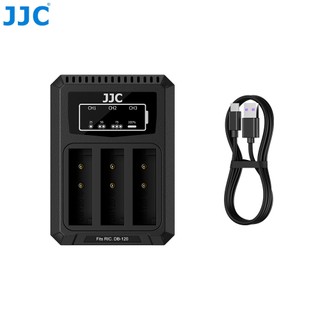 JJC 相機電池充電器 理光 RICOH GR4 GR4 HDF DB-120 三槽充電器 Type C 一年保固