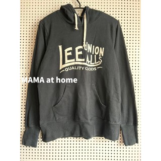 I-849/USED＜Lee 印刷LOGO連帽T＞M