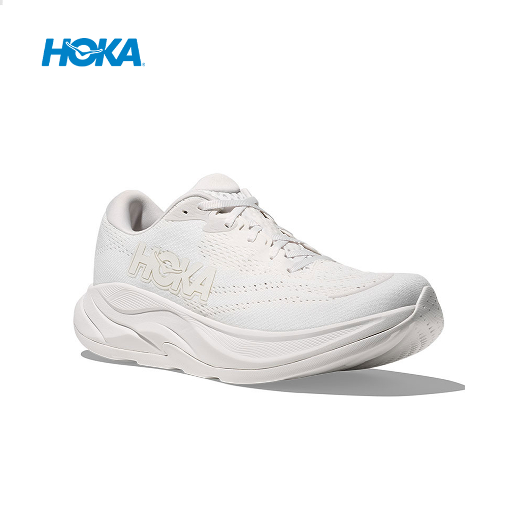 HOKA【授權經銷】女款運動鞋 RINCON 4 路跑鞋 輕量 回彈 白 HO1155131WWH