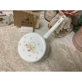 現貨 日本 imane 玫瑰花籃 琺瑯 片手計量勺 200ml 日本製
