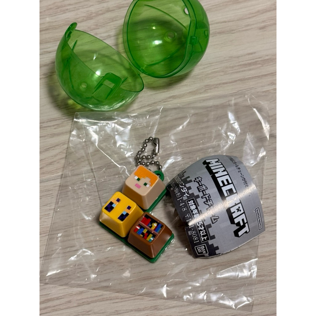 『現貨』 BANDAI 轉蛋 扭蛋 當個創世神按鍵吊飾 麥塊 苦力怕 終界使者 TNT