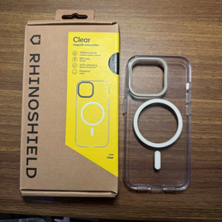 （二手） 犀牛盾 Clear case透明抗黃手機殼 iPhone 15 pro