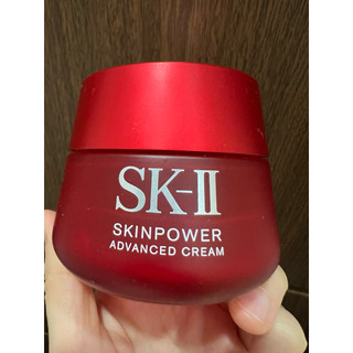 SK-II活膚霜 大紅瓶 面霜 50g SK2致臻肌活能量活膚霜（空瓶）