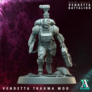 Tazo工坊[AVG] 仇殺隊Vendetta Trauma Mod 3D列印模型MIVB