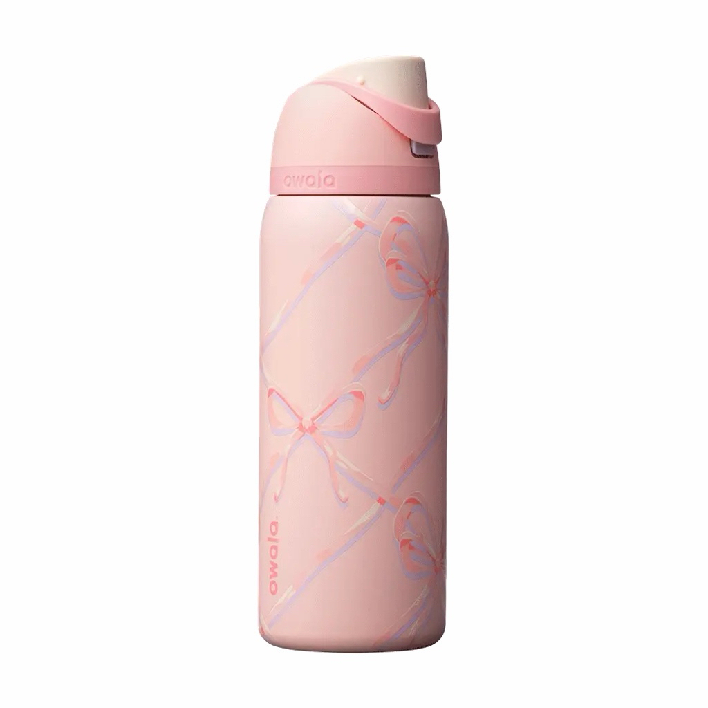 美國代購🇺🇸Owala Freesip 2025 限量版｜可愛蝴蝶結水壺｜少女蝴蝶結冷水壺32oz (現貨在途）