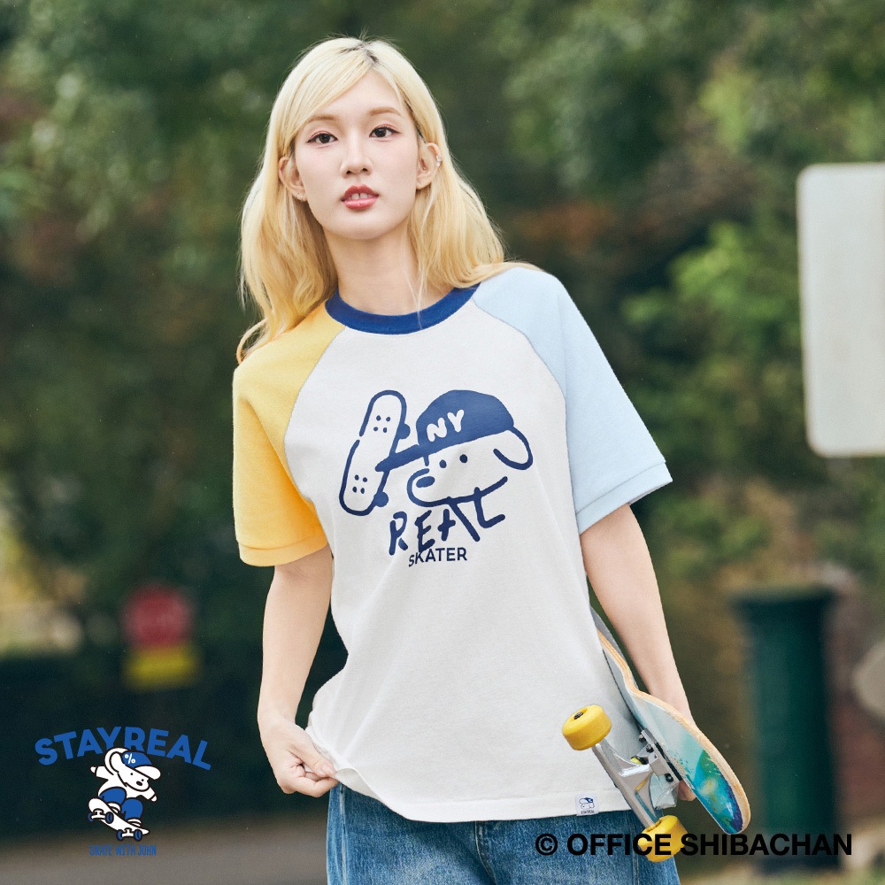 JOHN x STAYREAL 繽紛T