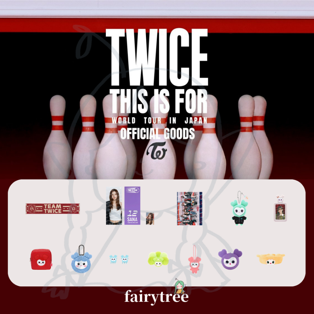 仙女樹🌟 TWICE ' THIS IS FOR ' IN JAPAN 國立競技場 世界巡迴演唱會 官方周邊 賣場二