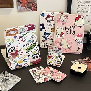 kitty化妝鏡 可愛臺式化妝鏡可立摺疊鏡便攜隨身小鏡子桌面 kitty梳妝鏡 便攜鏡子 可愛鏡子 摺疊鏡 可愛化妝鏡