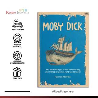Buku Novel Moby Dick - Herman Melville Original Bhs Indo