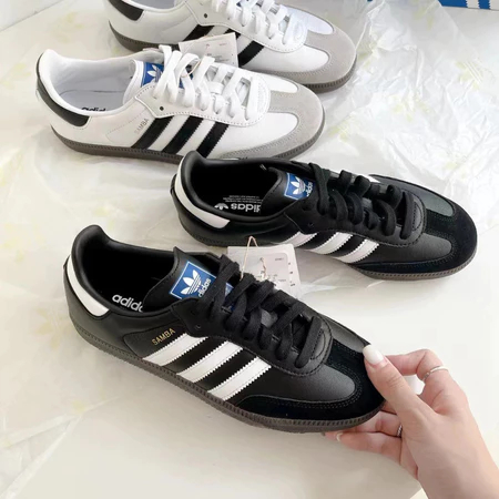 【免運代購】ADIDAS SAMBA OG 黑色 白色 經典 復古 德訓鞋 情侶鞋 運動鞋 休閒鞋 男女款 平底鞋
