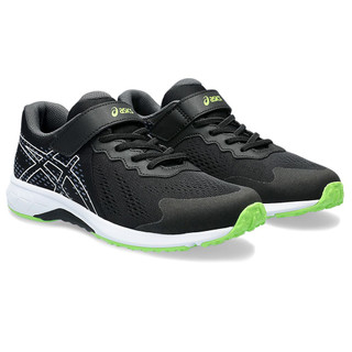 ASICS LAZERBEAM RI-MG 中童 運動鞋 慢跑鞋 1154A169-001 黑綠 魔鬼氈