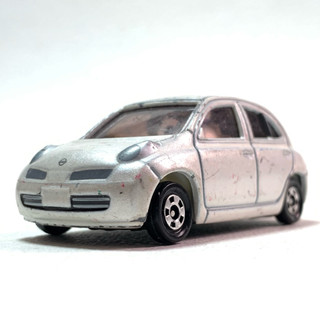 絕版 Tomica 日産マーチカラフル Nissan March