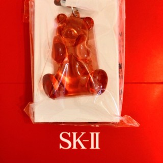 ［現貨！免運！］週年慶限定 SK II 晶透小熊吊飾（全新未拆封）